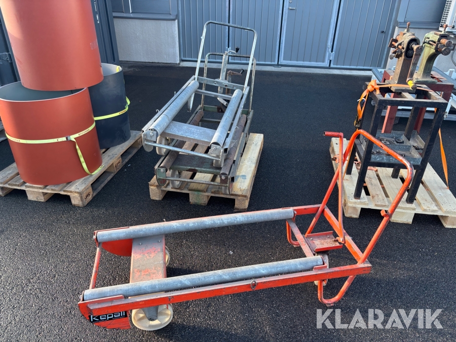 Plåtvagn Belano 3st