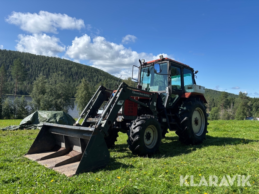 Traktor Belarus 820 XD med Ålö lastare