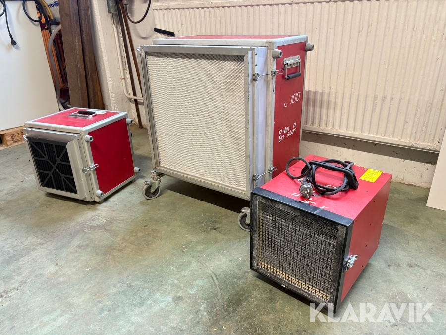 Luftrenare Pullman Ermator A2000/A1000/A600 3 st