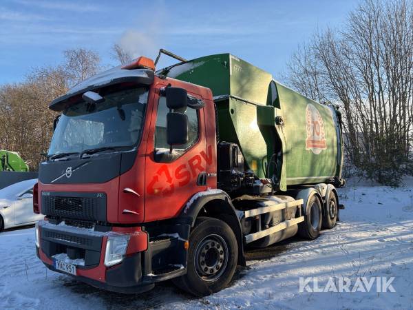 Sopbil Volvo FE CNG Gas högerstyrd