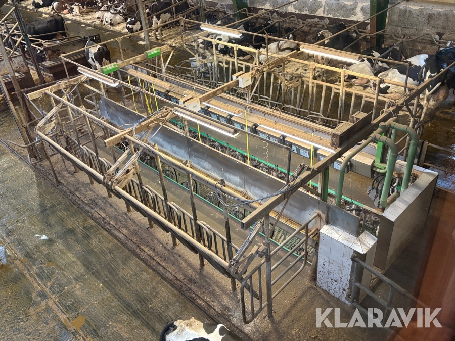 Komplett mjölkgrop Westfalia / Gea 2x8 side by side