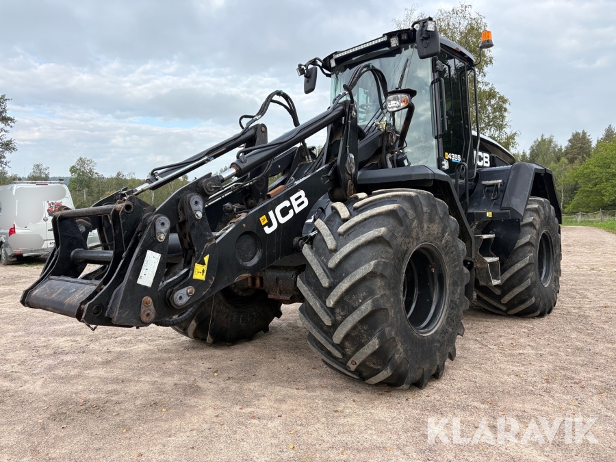 Hjullastare JCB 435S Nordic Edition Black