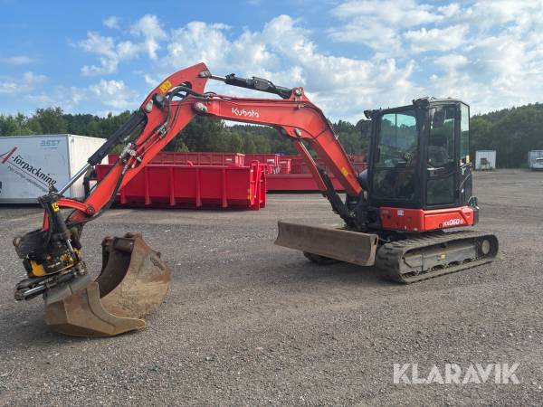 Grävmaskin Kubota KX060-5