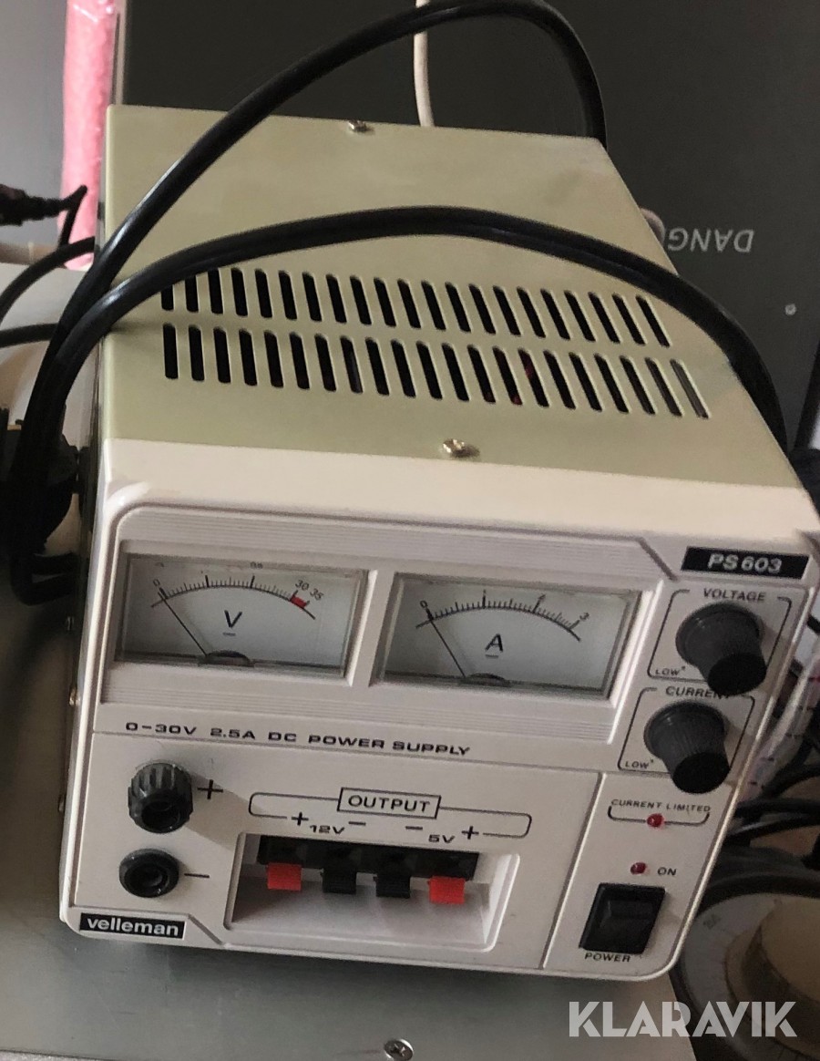 Power supply Velleman PS603 