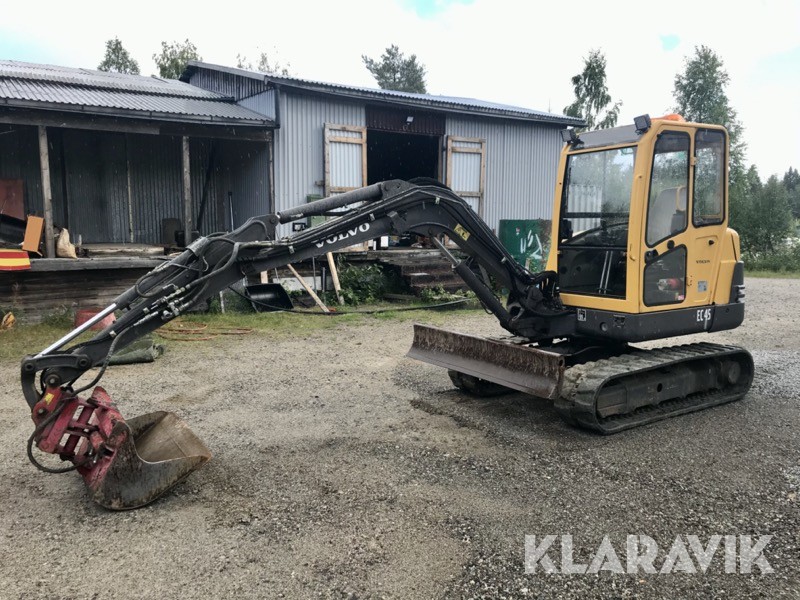 Bandgrävare Volvo EC45 