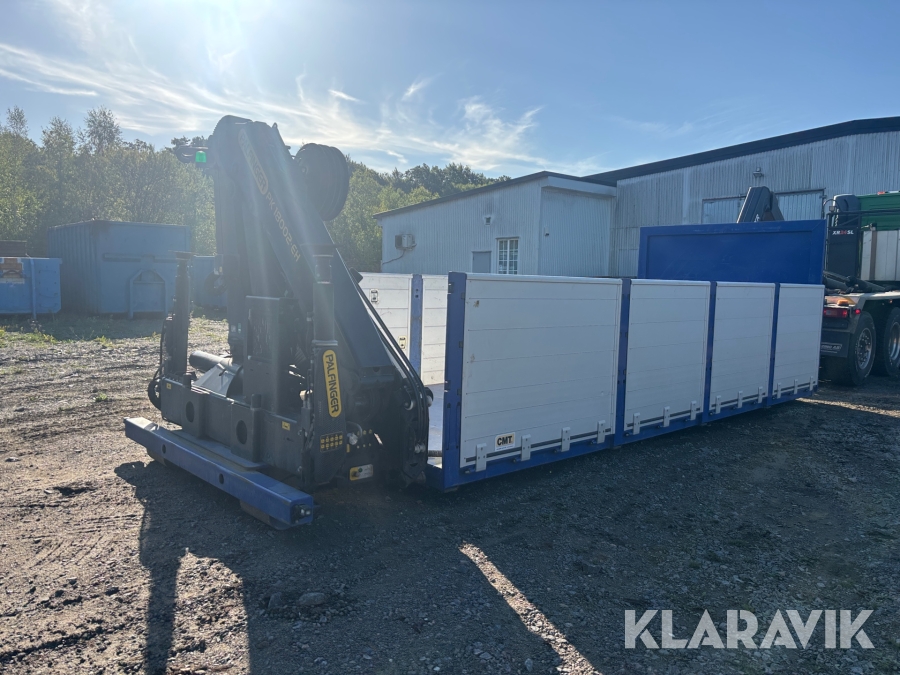 Kranflak CMT 24t med Palfinger kran