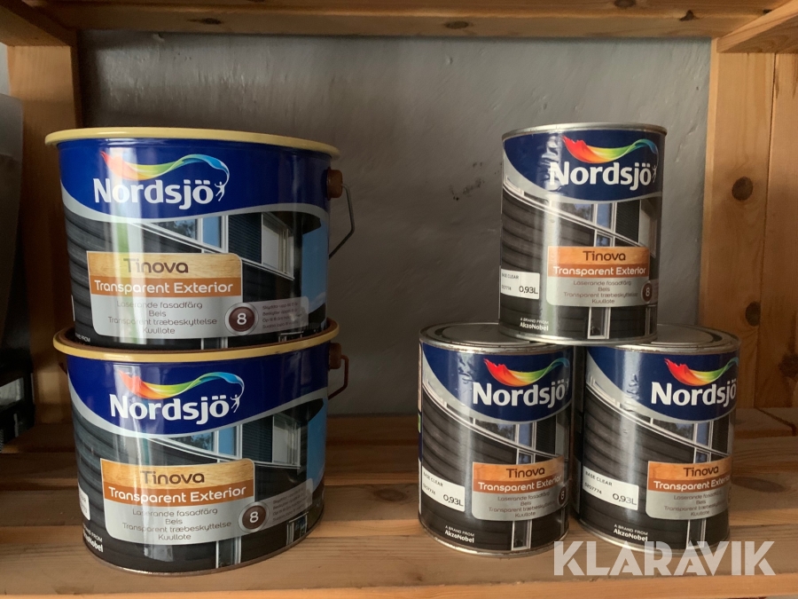 Fasadlasyr transparent Nordsjö