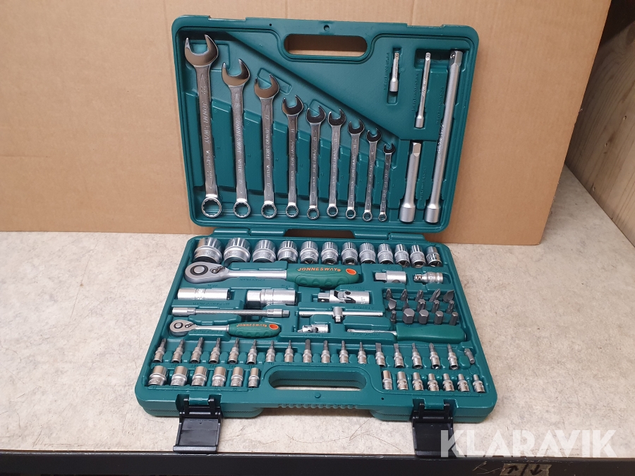 Hylsnyckelsats Jonnesway 82 delar 