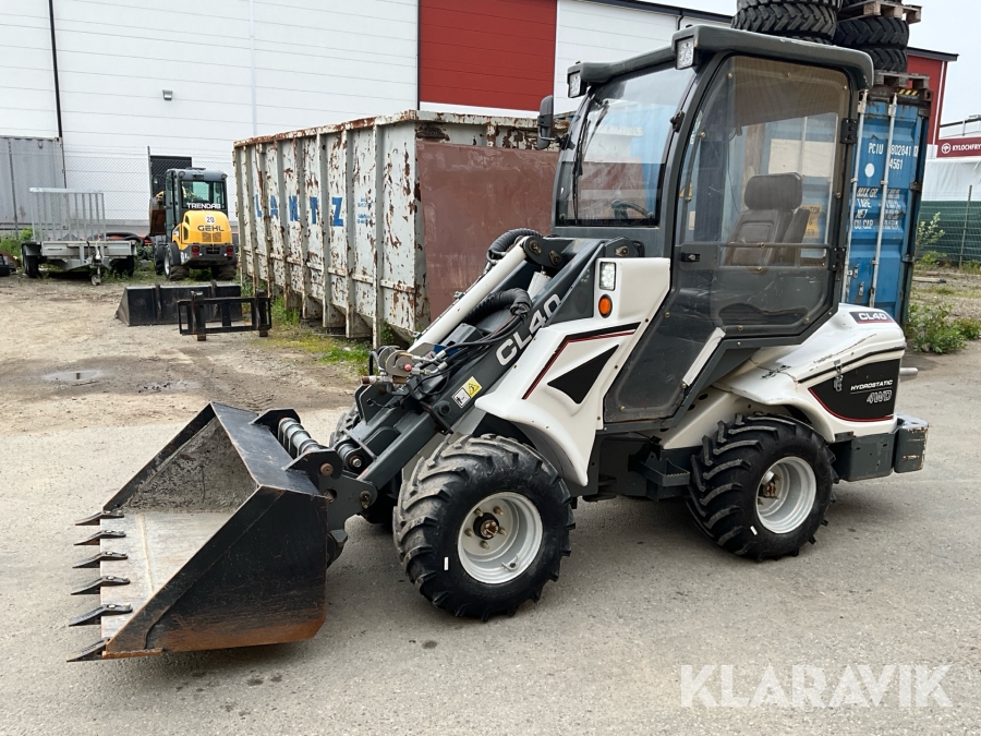 Hjullastare Taian CL40 med teleskoputskjut och redskap