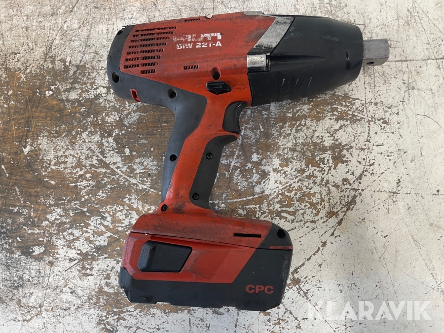 Mutterdragare Hilti SIW22TA, Svalöv, Klaravik auktioner