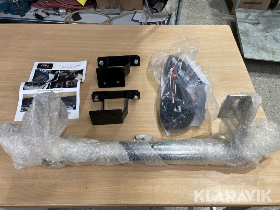 Extraljusbåge DSM 60 mm till Volkswagen Tiguan