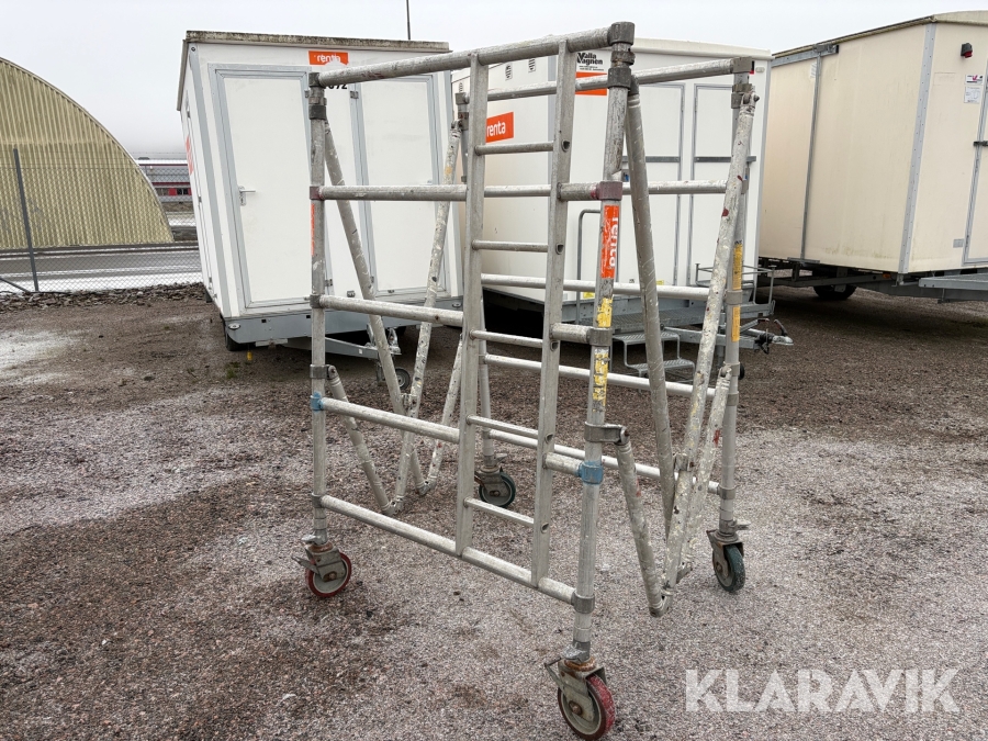 Aluminiumställning Instant Base 1,30x2,50m