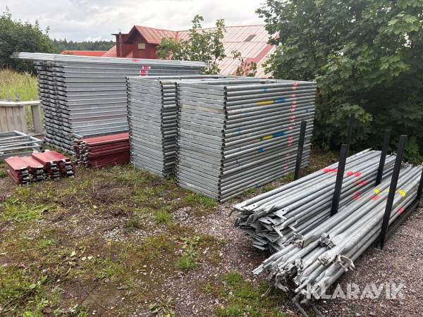 Byggställning ca 354m² - Ram Stål Altrad