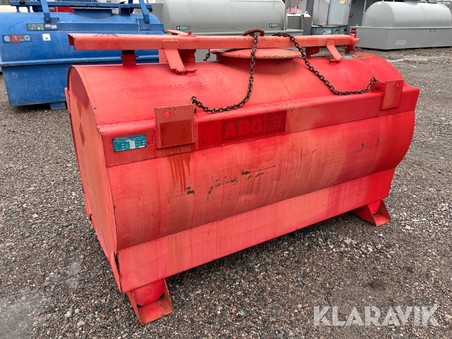 Dieseltank ABG 1500 liter