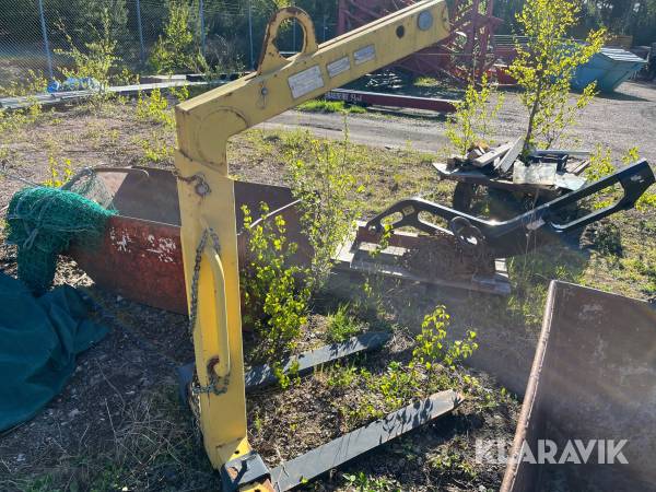 Pallgafflar till kran Forankra 2000kg