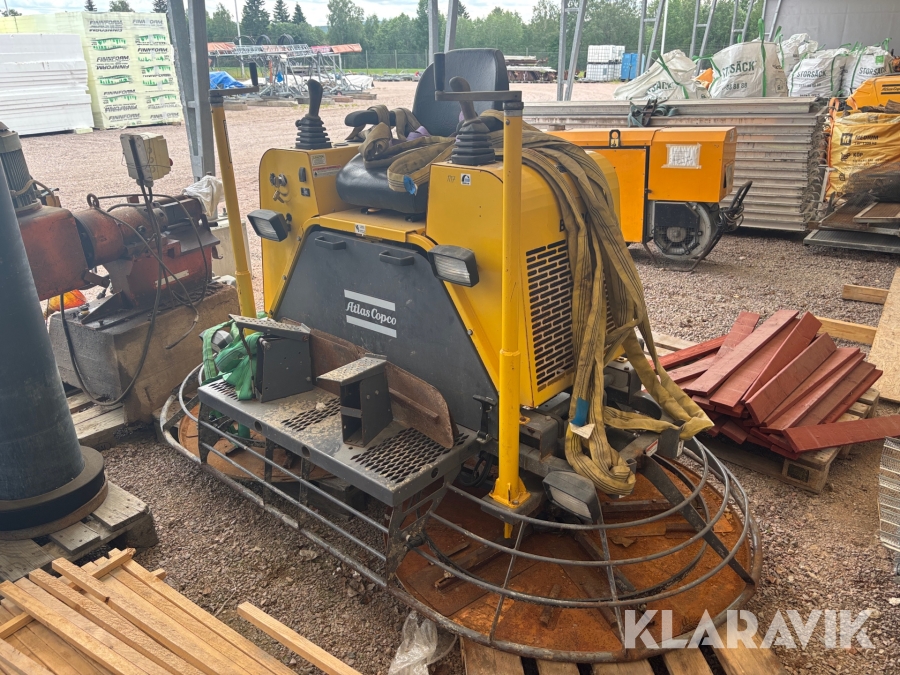 Åkglättare Atlas Copco BG920