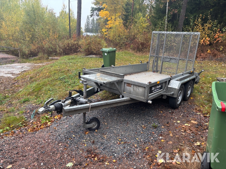 Personbilssläp Tiki Trailer TP300-DLB
