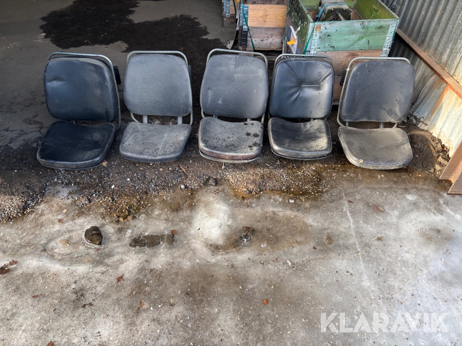 Stolar till bandvagn 206 5st