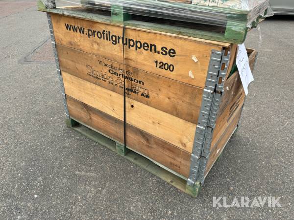 Svetsglas 1 pall olika sorter