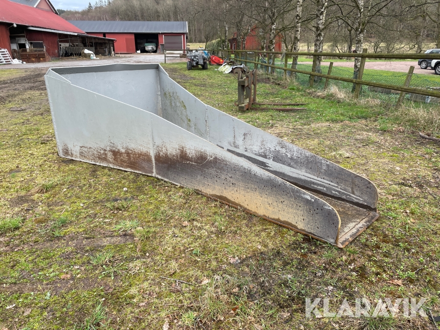 Återfyllnadsskopa / Betongskopa Stora BM