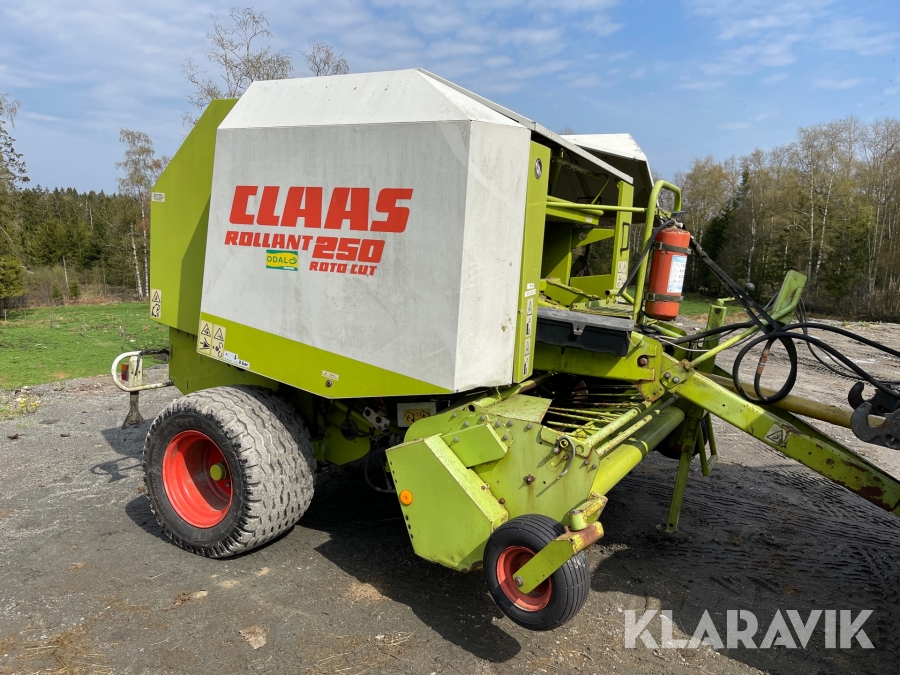 Rundbalspress Claas Rollant 250 Roto Cut