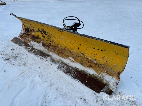 Snöblad med trepunktsfäste