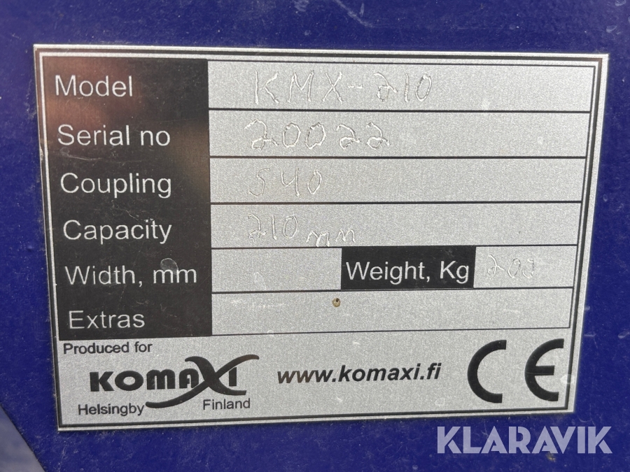 Energiklipp Komaxi KMX-210