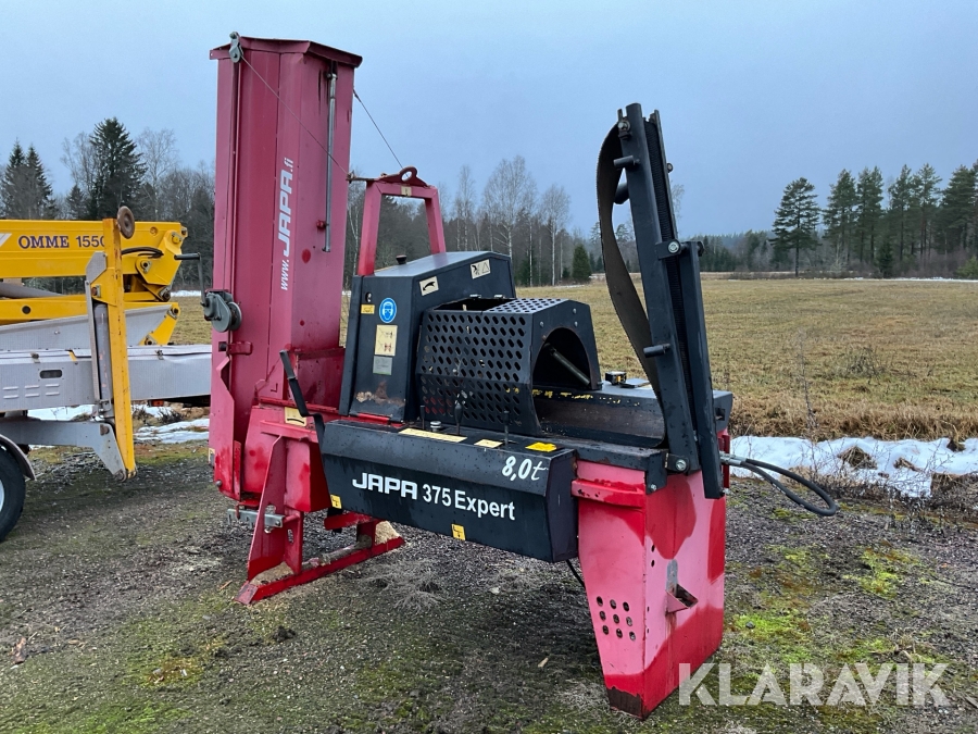 Vedprocessor/Vedmaskin Japa 375 Expert 8ton
