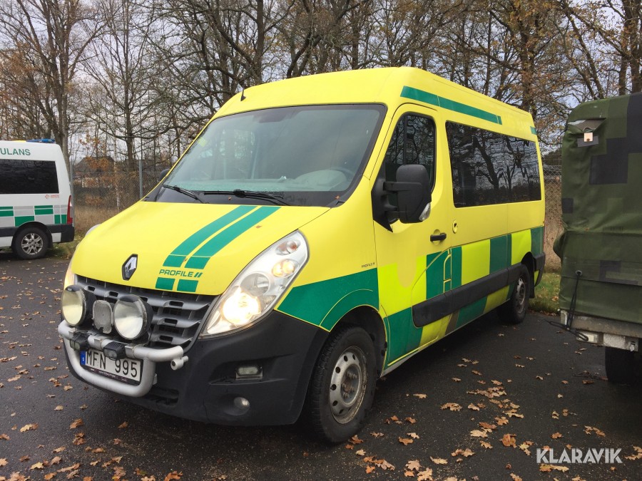 Renault Master f.d. Ambulans