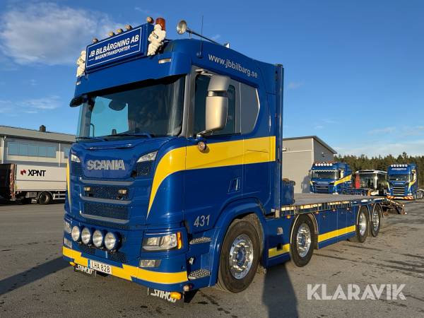 Maskintransport Scania R450 8x2 *6 Euro6