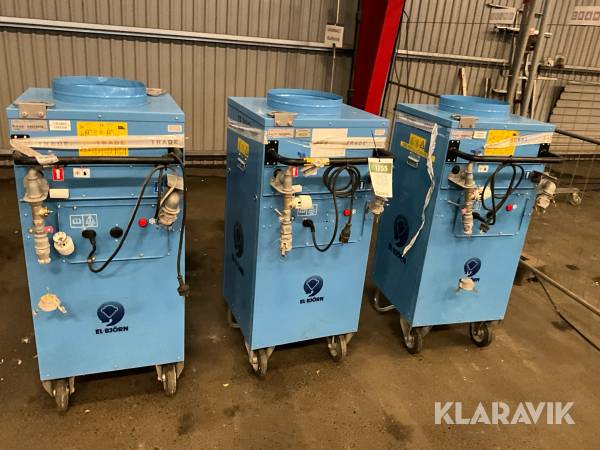 Hetvattenfläkt 3st El-Björn TF 30 HV-F