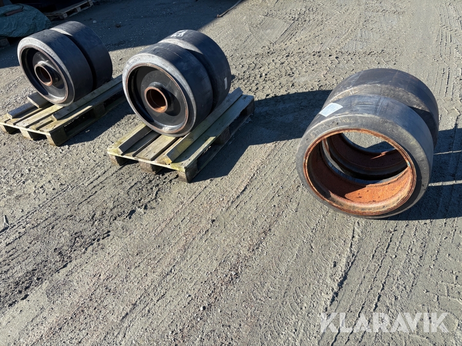 Hjul till mafi vagn 6 st Continental 28x12x22