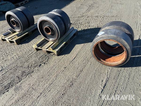 Hjul till mafi vagn 6 st Continental 28x12x22