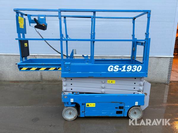 Saxlift Genie GS-1930 nya batterier