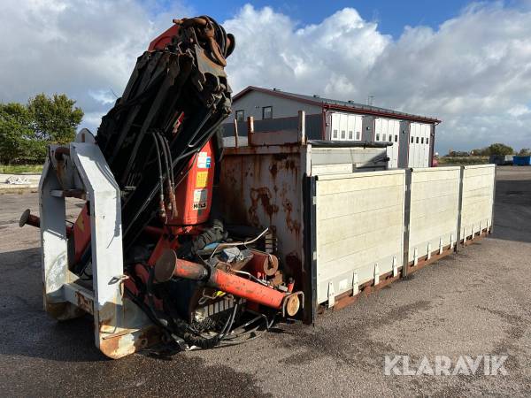 Kranflak med Palfinger kran