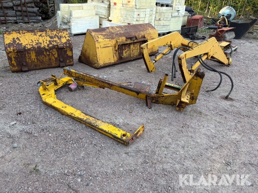 Lastare + redskap till Volvo bm 600 Trima
