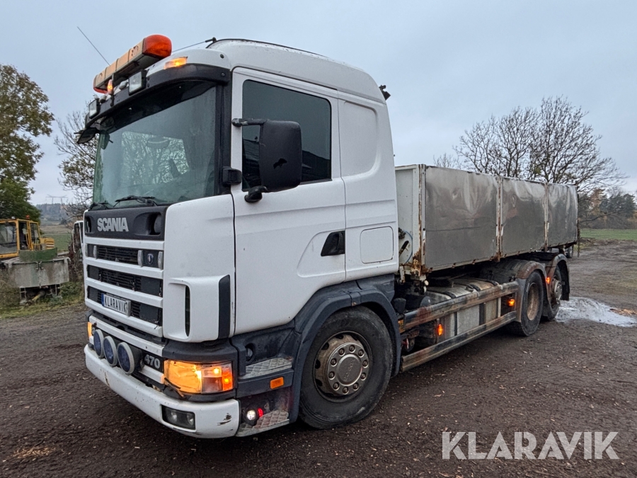 Lastbil Scania 470 124L med tipp