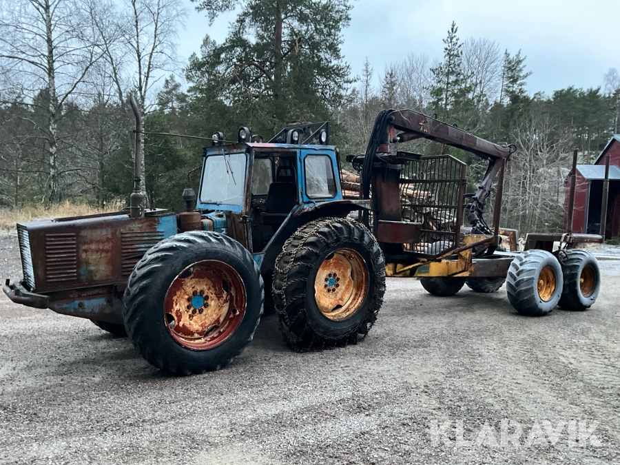 Skotare Ford County 1124 TEG med Rottne-vagn