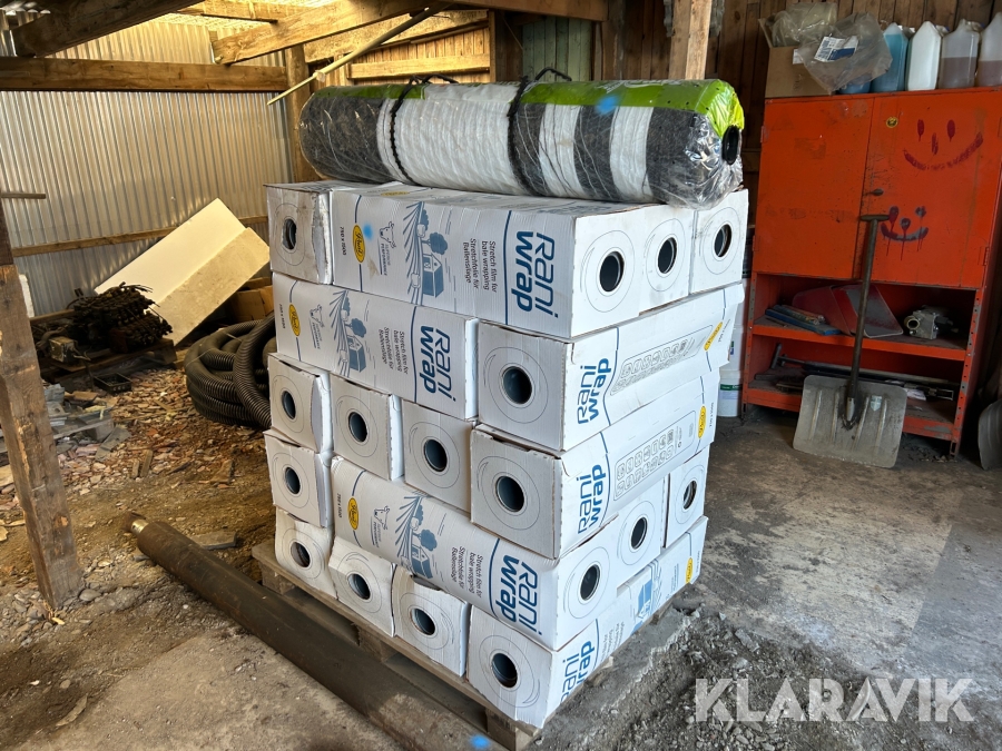 Balplast 20 rullar & 1 rulle nät