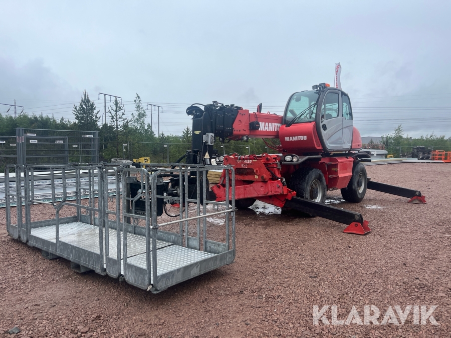 Teleskoplastare Manitou MRT 2150 Turbo Privilege med redskap
