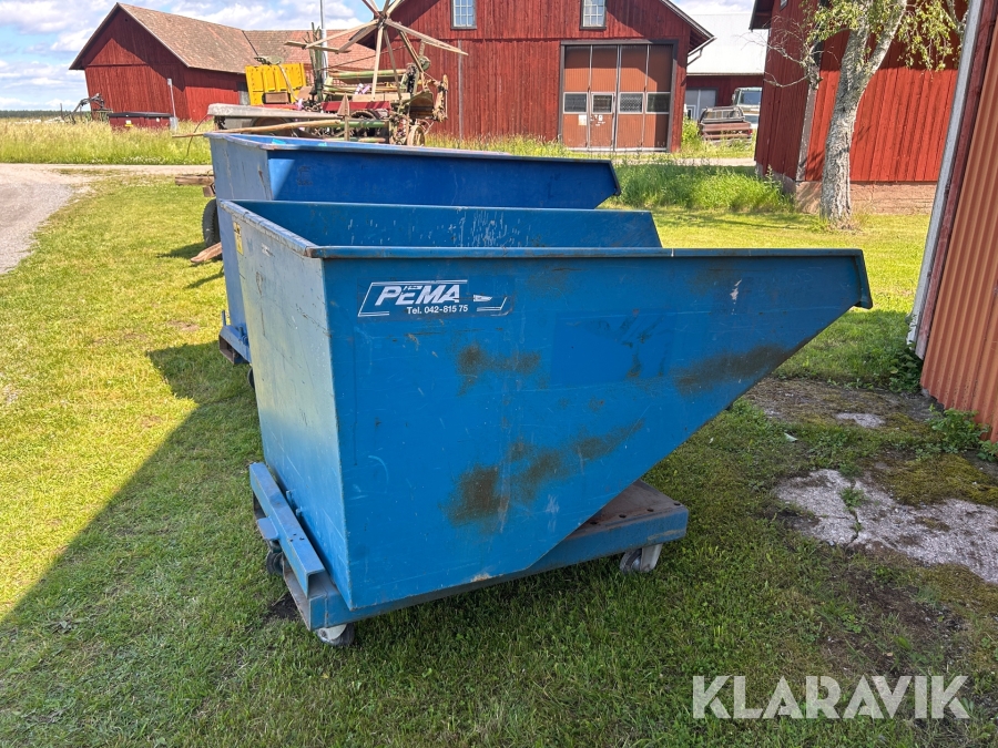Självtömmande container PEMA T1100