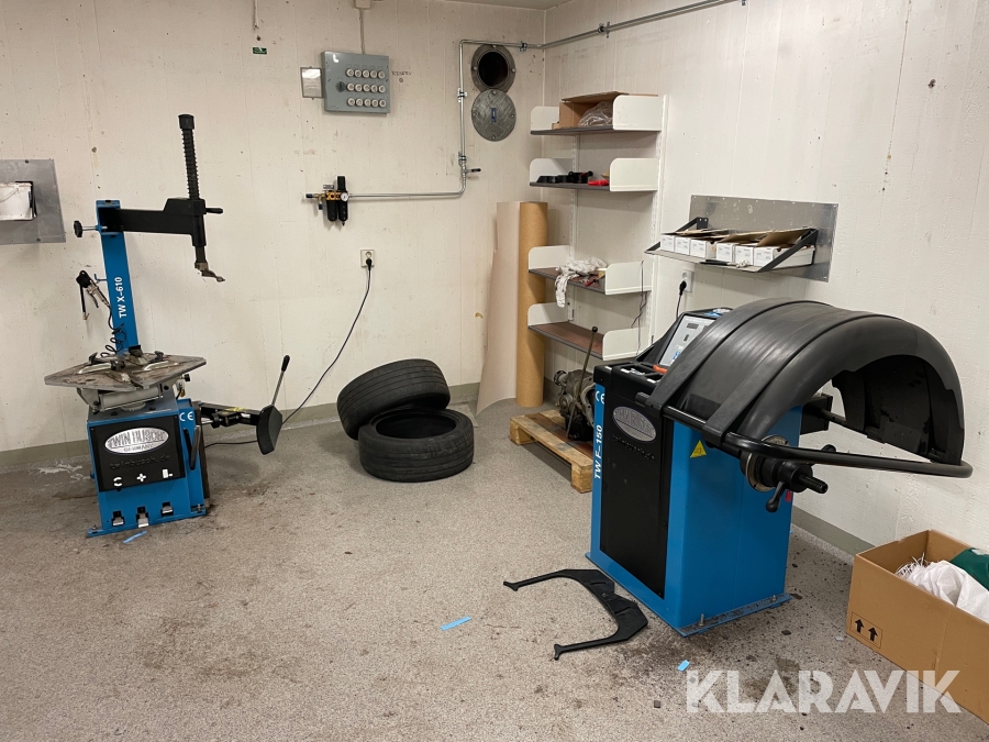 Däckmaskiner Twin Busch 2 stycken