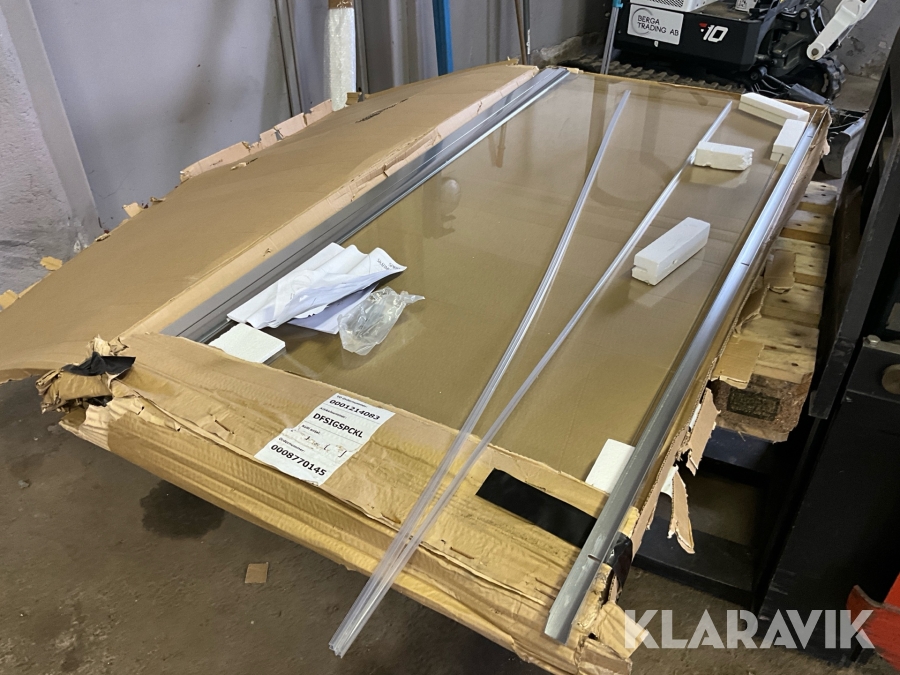 Duschdörr/Skärmvägg Macro Design Spirit