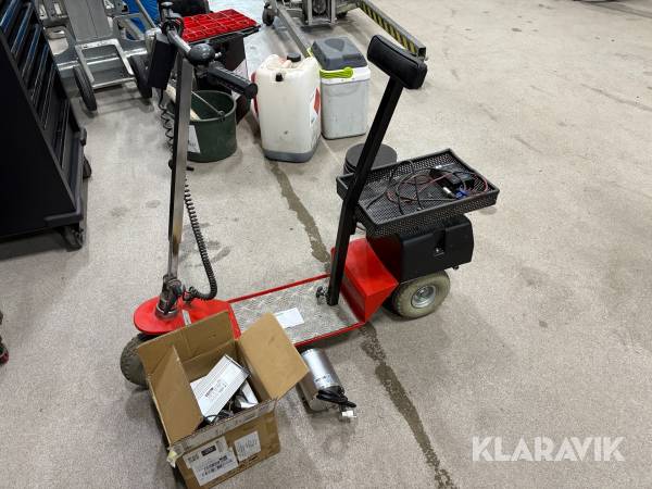 Lagermoped 24V med extra motor 48 medföljer