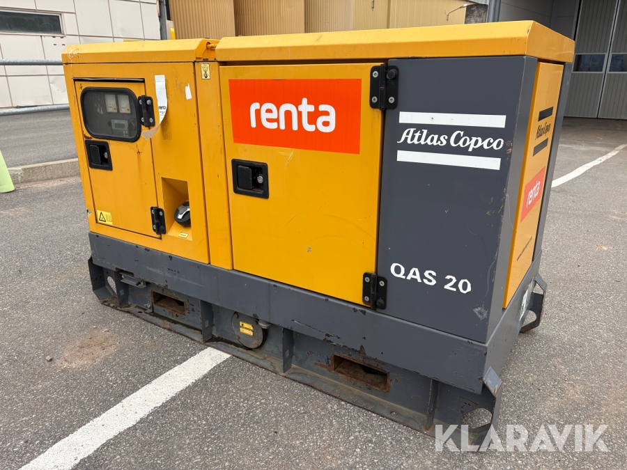 Dieselgenerator Atlas Copco QAS20 25 kVa