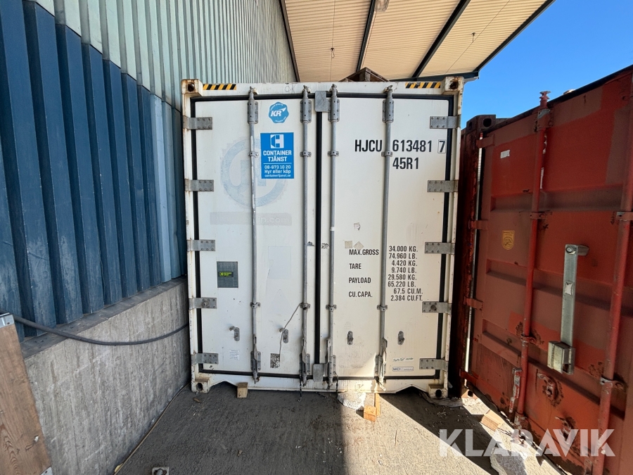Kylcontainer 40 fot