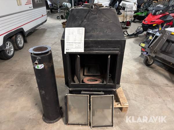 Vedeldad kamin Ahlsell VVS Energispisen