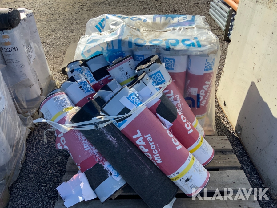 Takpapp BMI Icopal Micoral YAM 2000 klk 15x0x7 meter 36 st