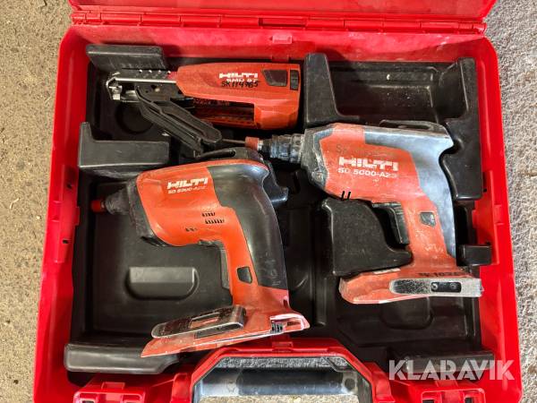 2st Gipsskruvautomat Hilti SD 5000-A22