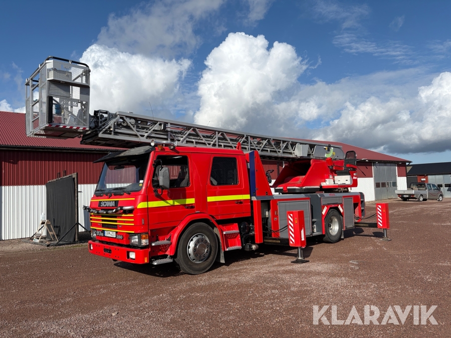 Brandbil Scania DLK 30